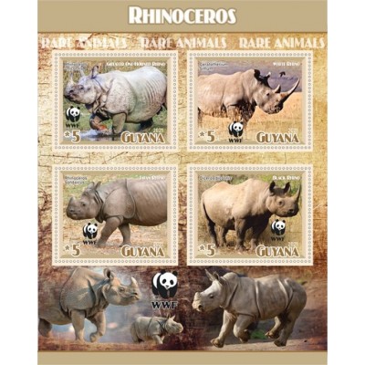 Фауна WWF носорог
